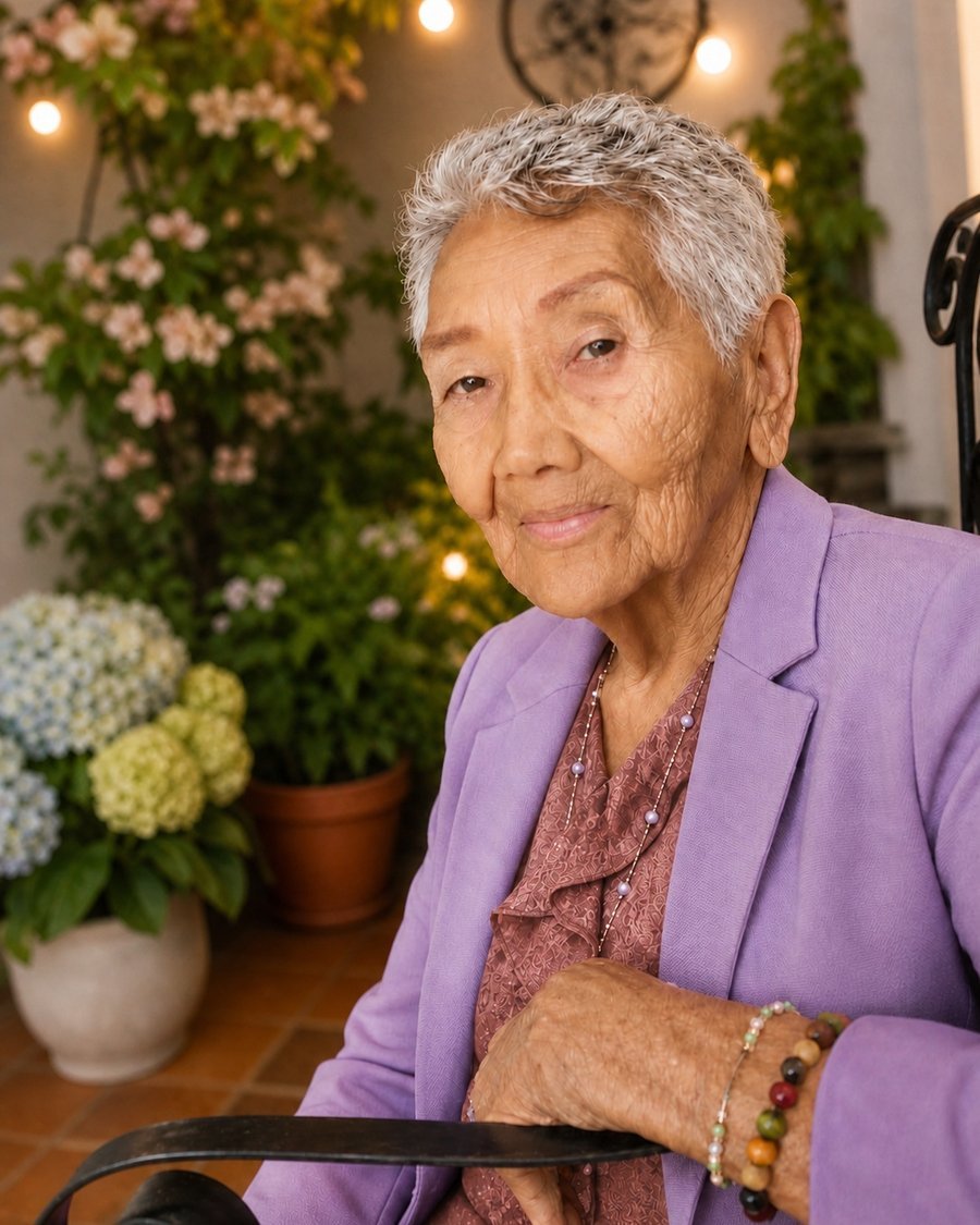 A cherished elder, representing the clients Cruz Home Care is honored to serve